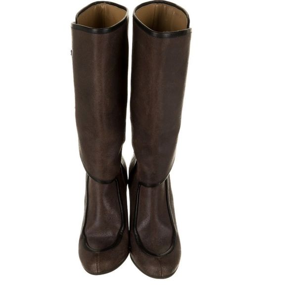 BALENCIAGA Mid-calf Wedge boots - Picture 1 of 5